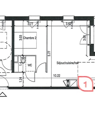 Winter Immobilier - Appartement - Nice - Riquier - Nice - plan