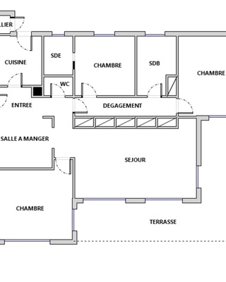 Winter Immobilier - квартира - Mont-Boron / Cap de Nice - Nice - plan